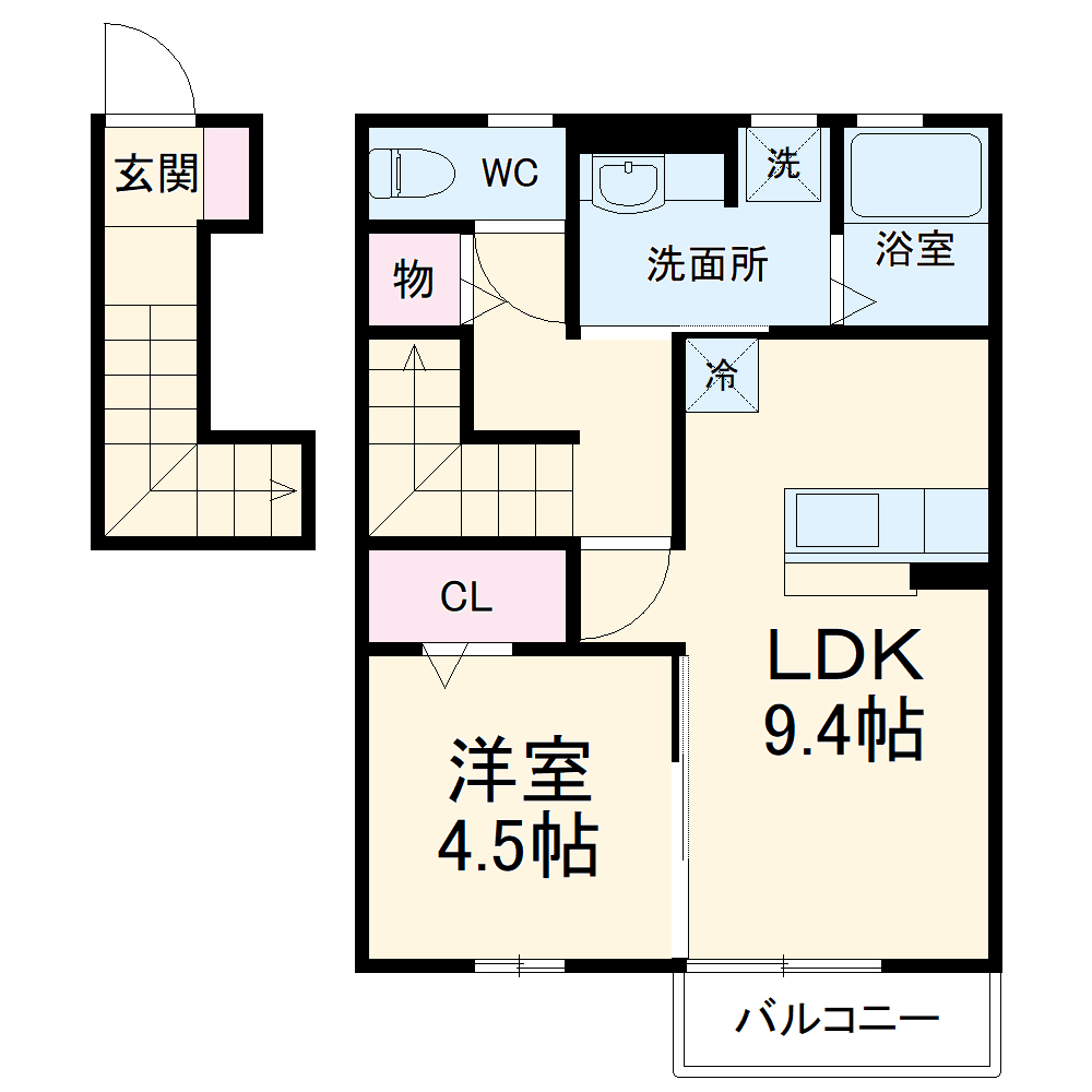 ウィット-MJの間取り