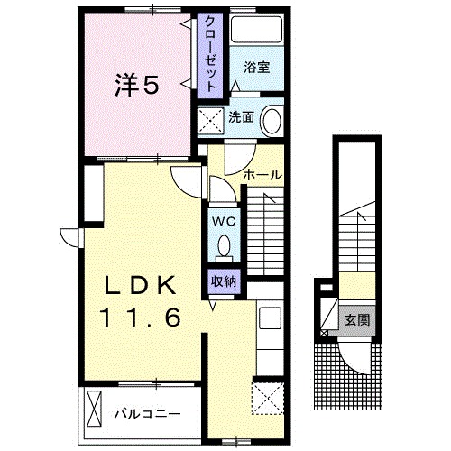 カサベルテ・ホオノキの間取り