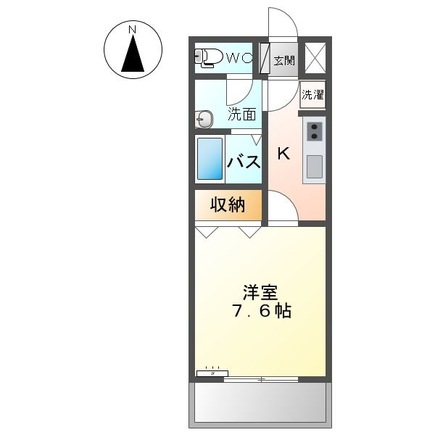 オールージュの間取り