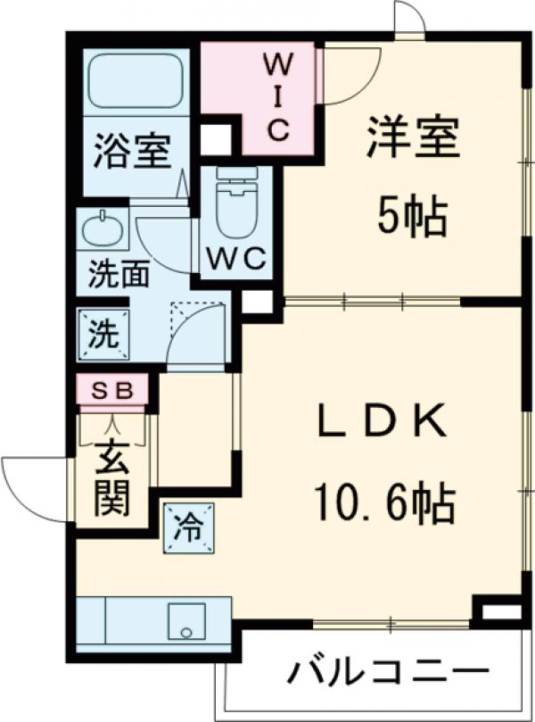 フォレナ等々力の間取り