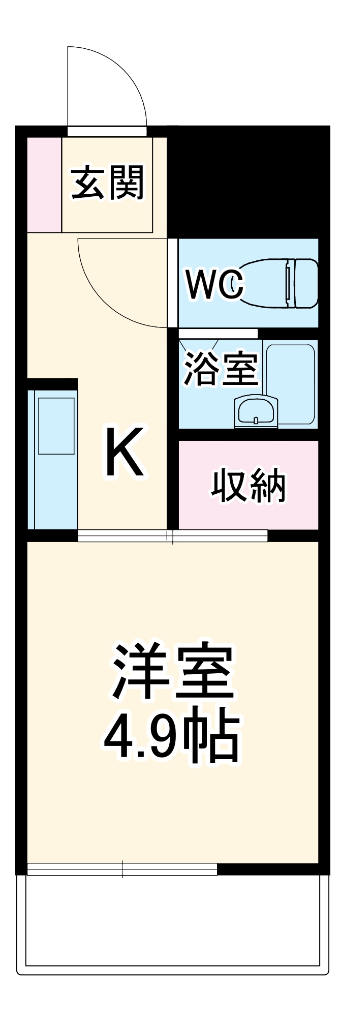 アーバンメゾン豊川の間取り