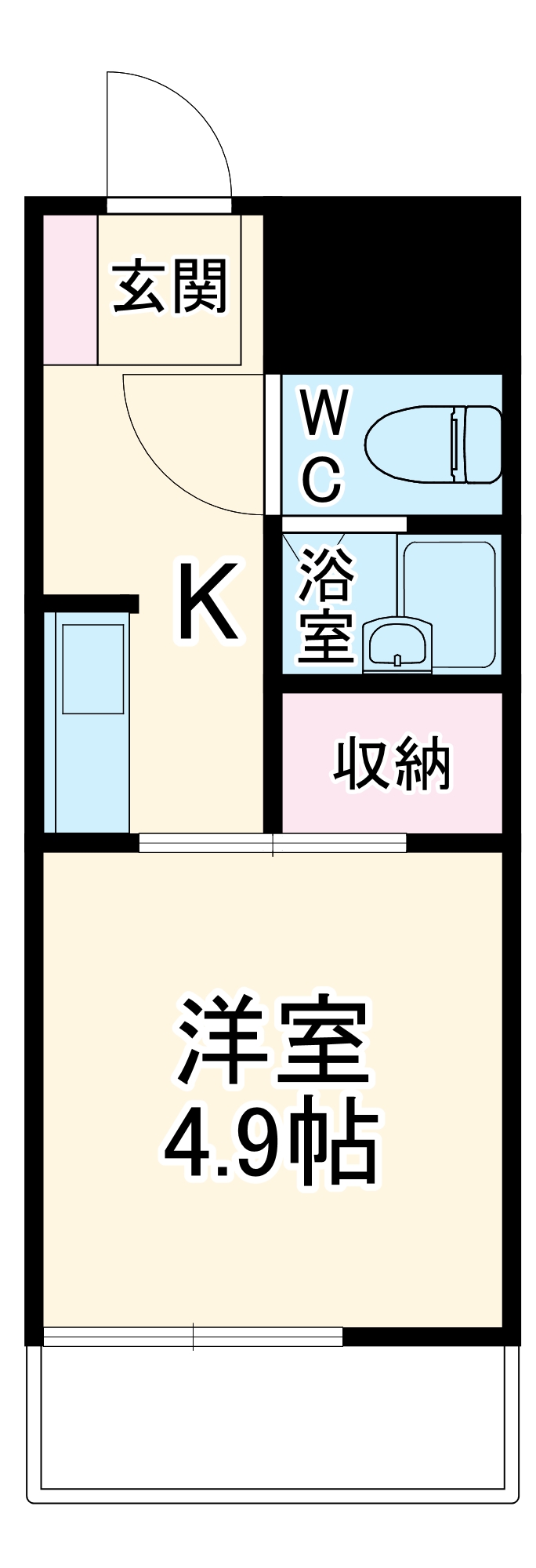 アーバンメゾン豊川の間取り