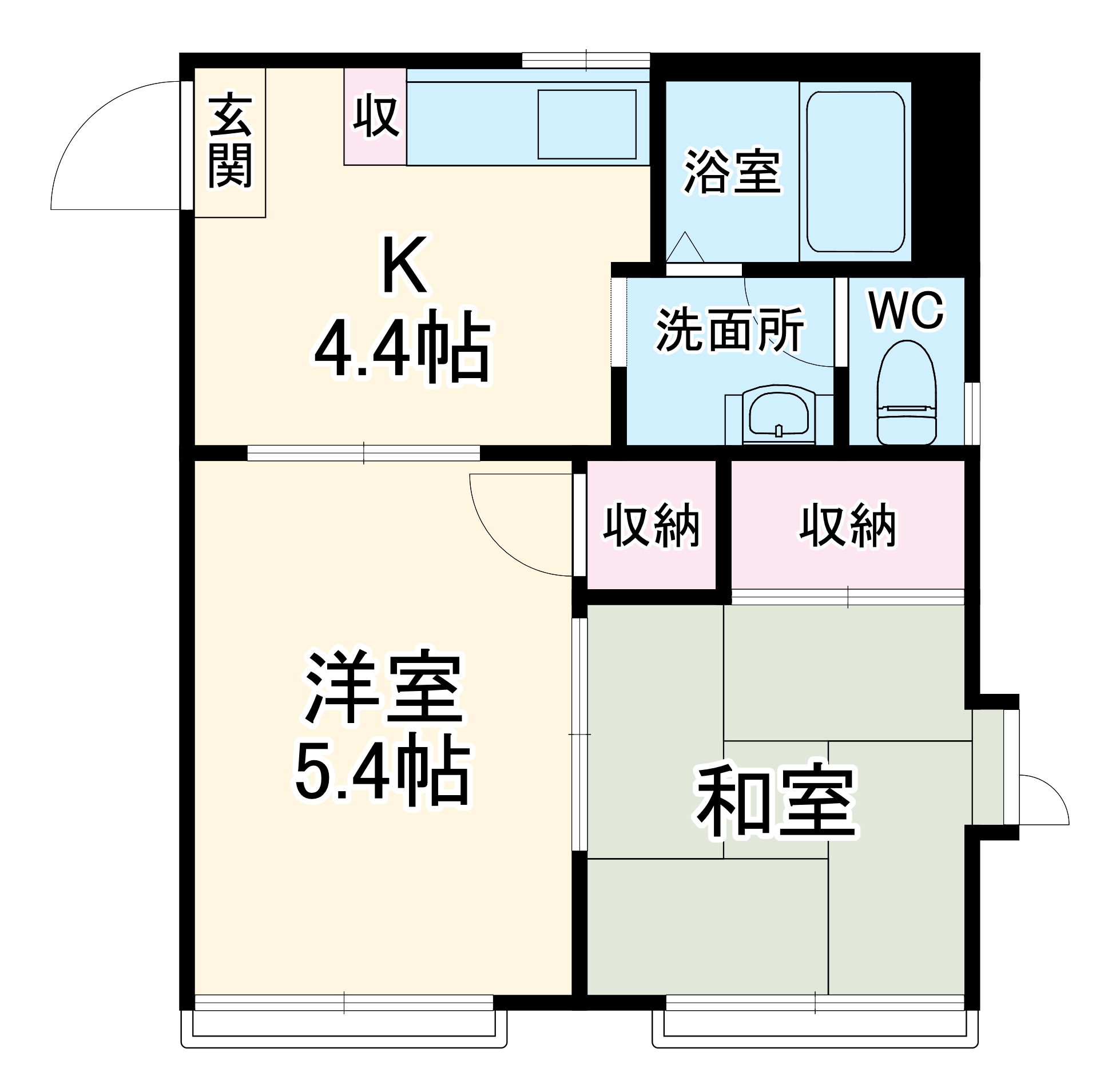 グリーンハイム戸塚の間取り