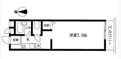 セティオ 1番館の間取り