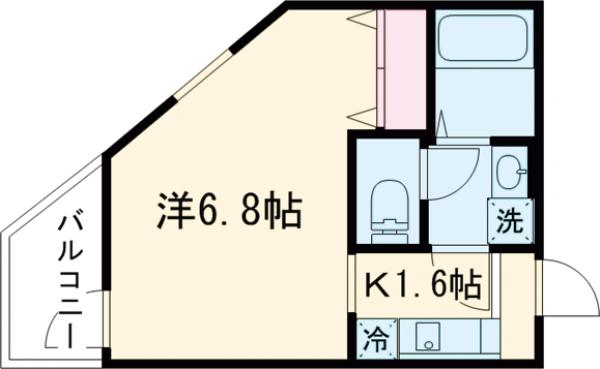 リベルテ池袋の間取り