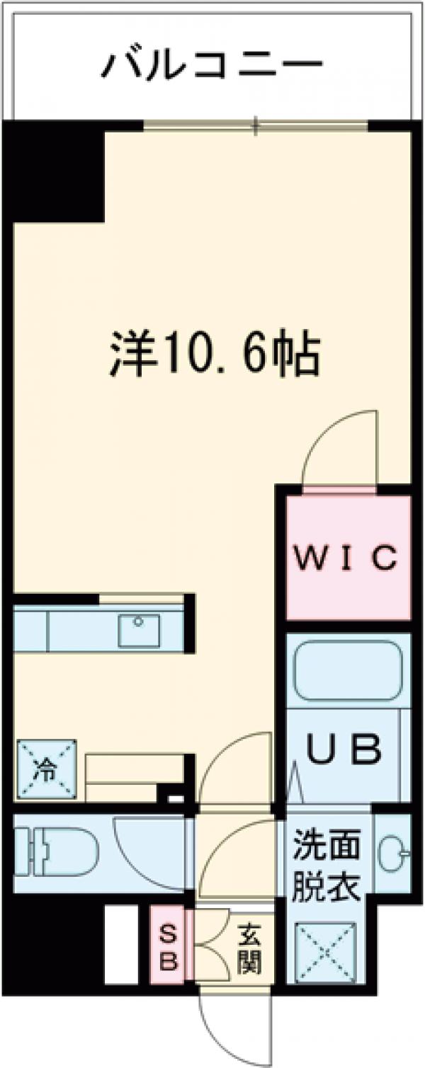 ルクレ池袋の間取り