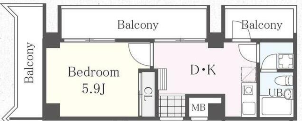 相模大野ホワイトビルの間取り