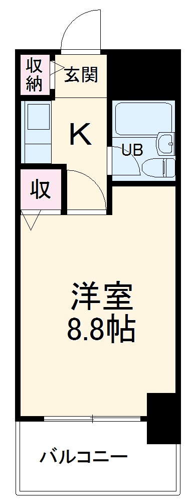 鶴見ハウスの間取り