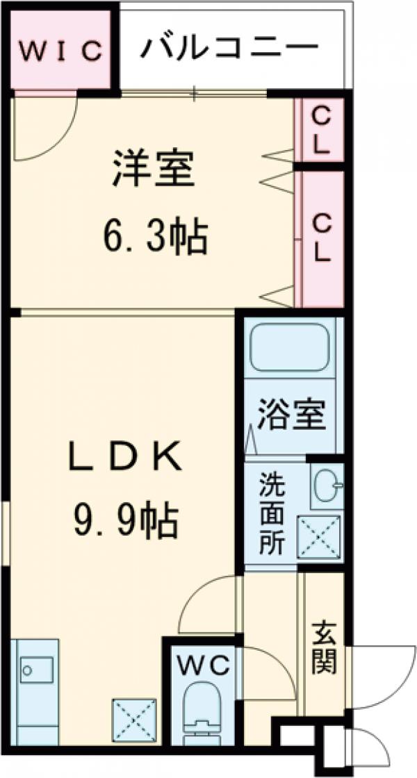 フジパレス森町の間取り
