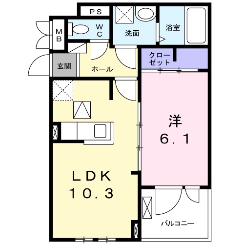 パルテール・キャトルの間取り
