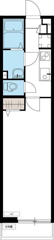 リブリ・大宮Mの間取り