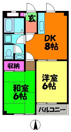 ユミサマリアの間取り