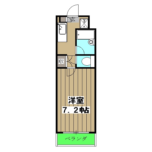アービス桂の間取り