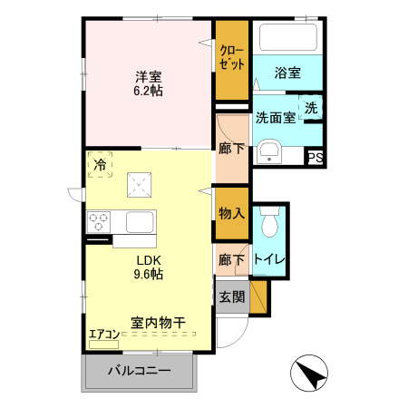 スプルースの間取り