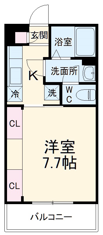 リブリ・DJの間取り