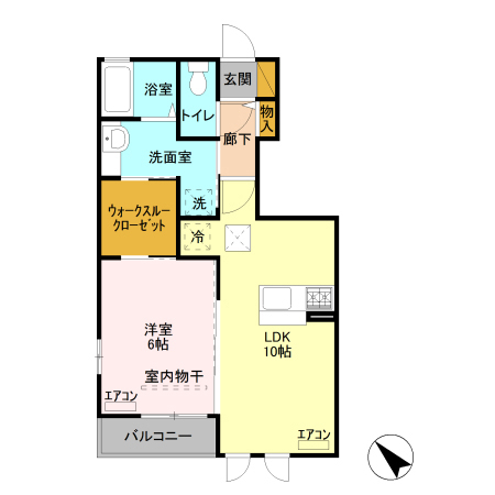 ガーデンハイツリリーフ IIの間取り