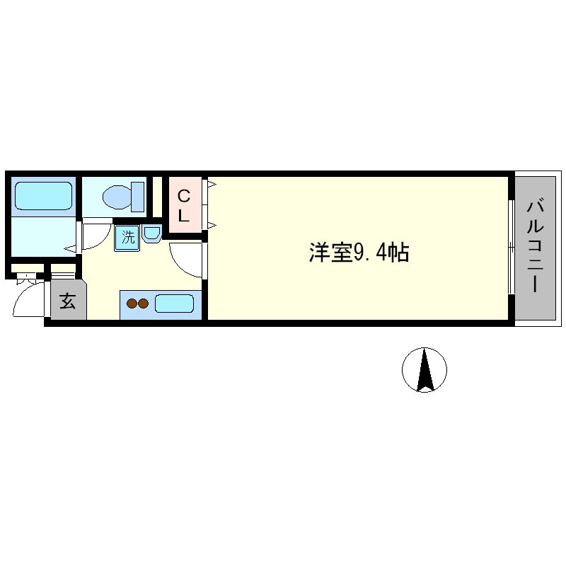 セントフローレンスONEの間取り