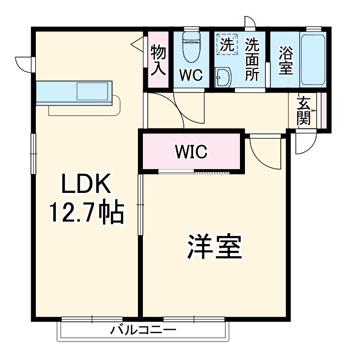 ディアスⅠの間取り