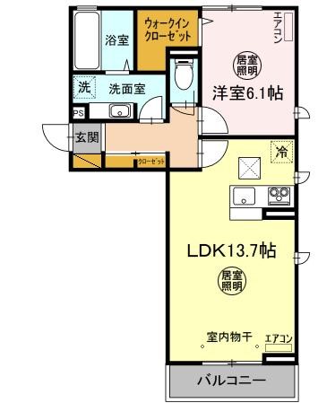 エースコート IIの間取り