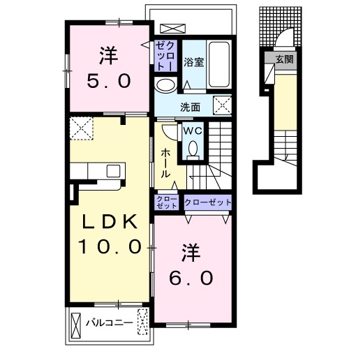 SUNLIT KEIの間取り