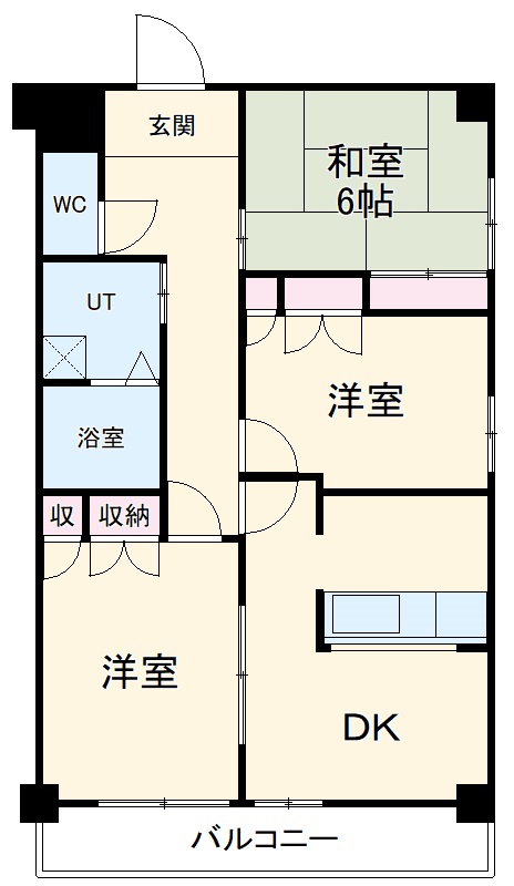 ベルルージュ上社の間取り