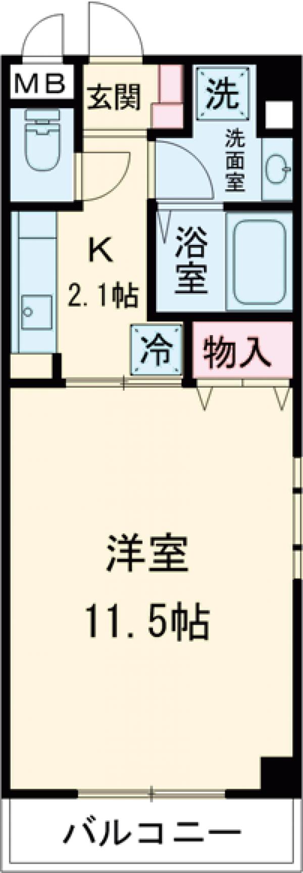 コージィコート桜井の間取り