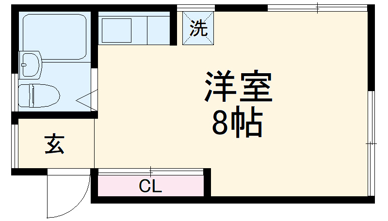 ハイツ柳の間取り