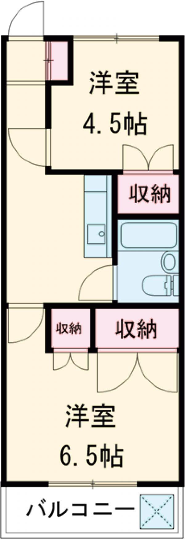 JUN東久留米の間取り