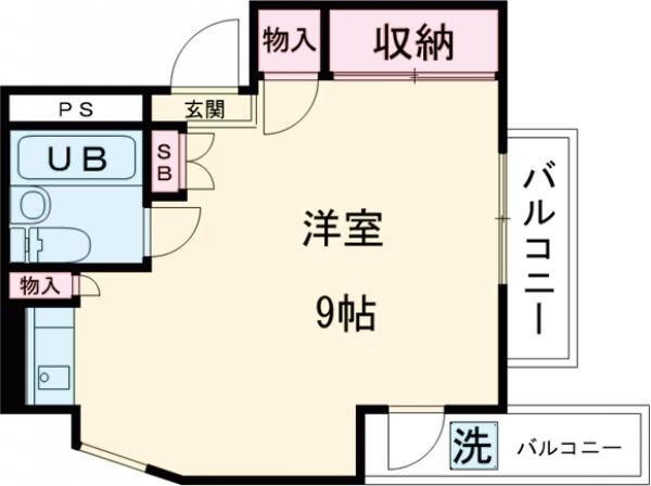 ライブコア中村橋の間取り