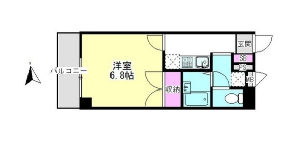 アンプルール フェール ロマンの間取り