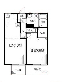 タウンコート共和の間取り