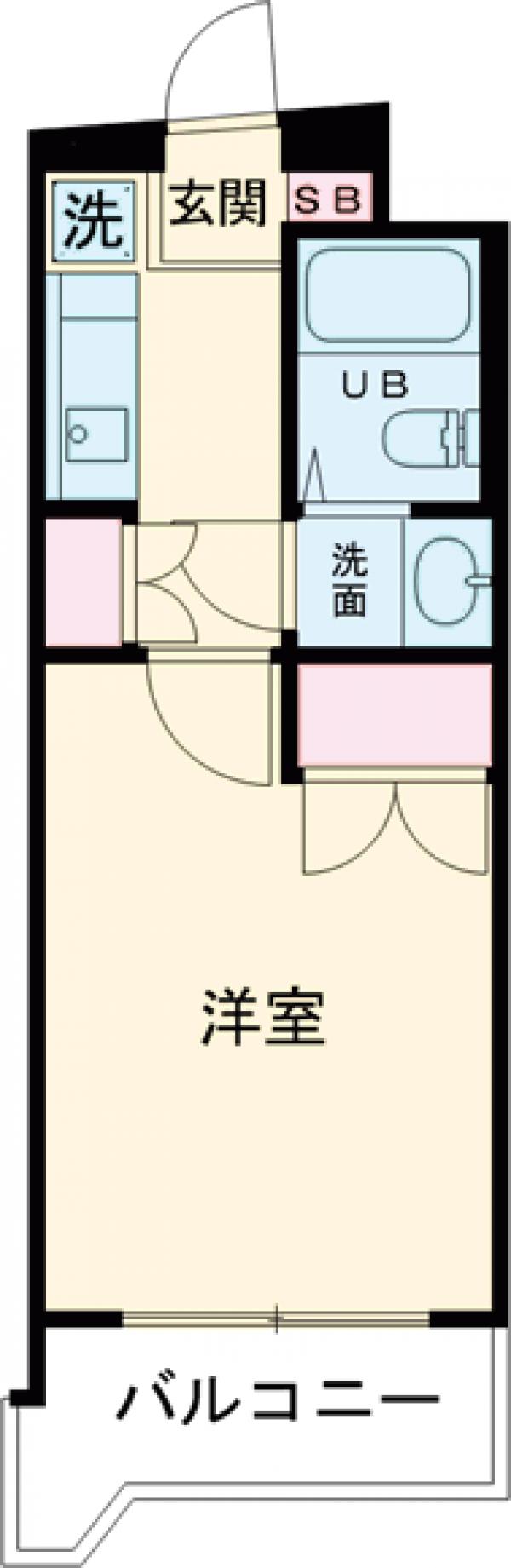 ウィンベルソロ狛江の間取り