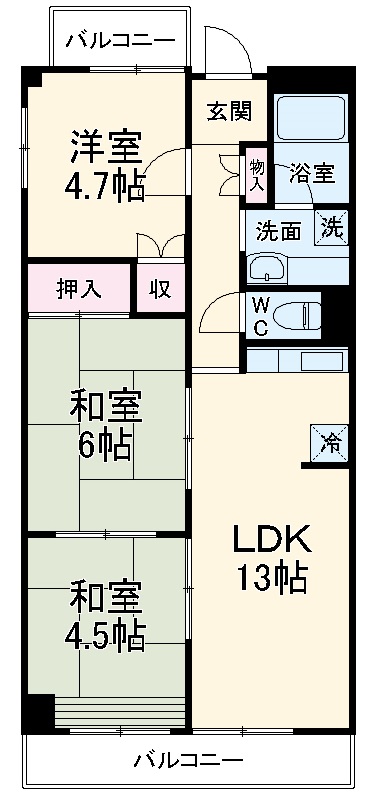 2/30 間取