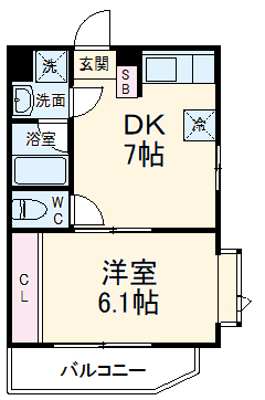 ルーチェ・ボナールの間取り