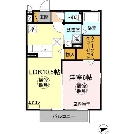 エレヴァートの間取り