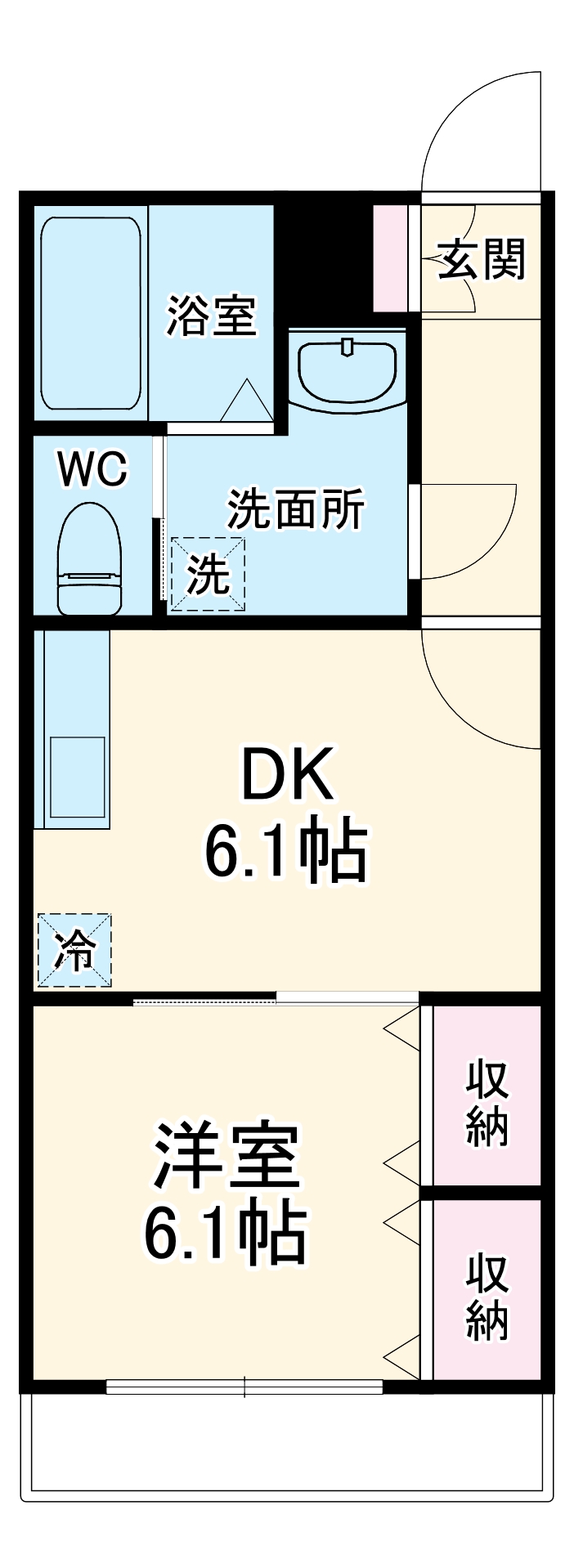 アットリラ八千代の間取り