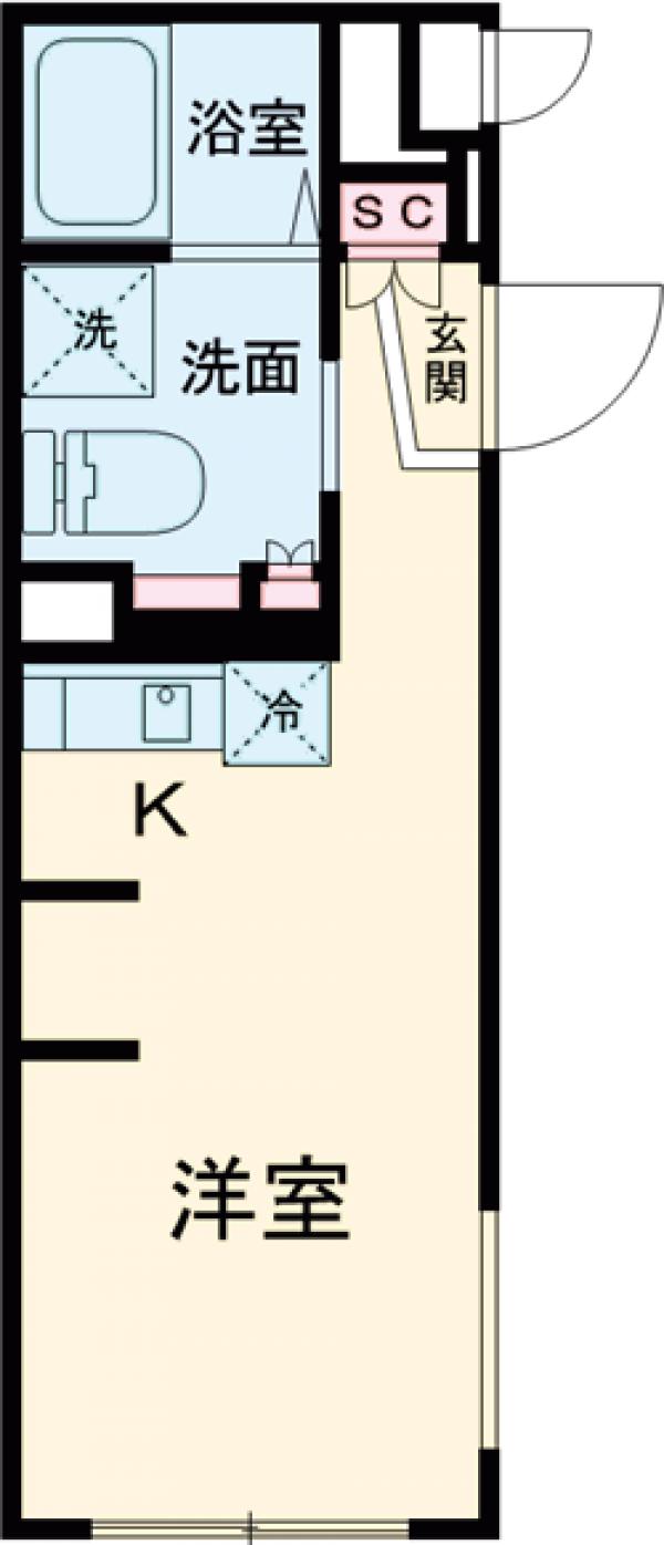 PRATIQUE KITASENZOKUの間取り