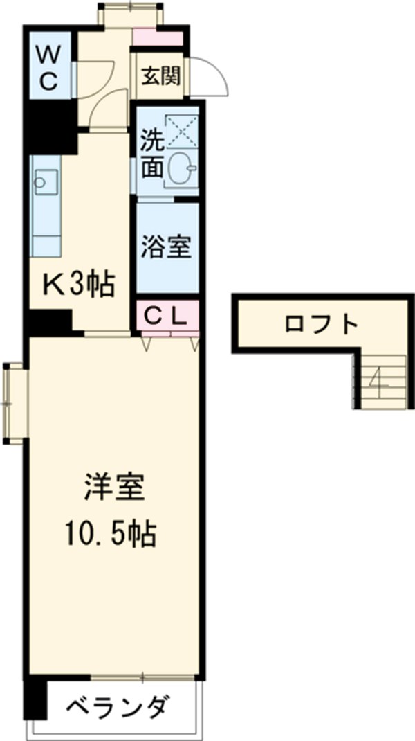 グリム覚王山の間取り