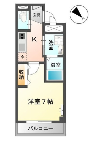 プランドール上中里の間取り