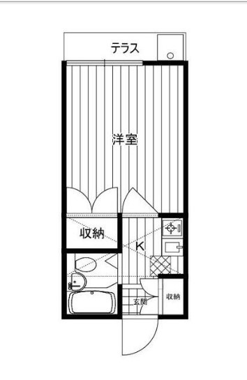 メゾン・ド・ブランシュかしわ台の間取り