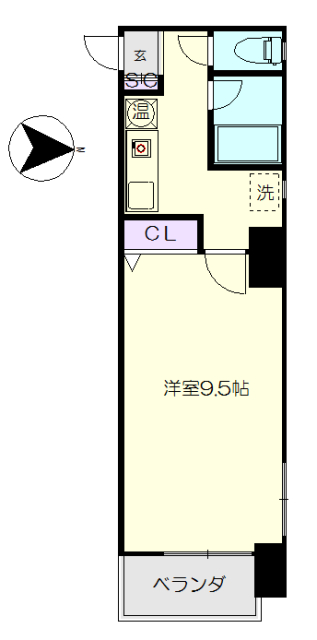 アメニティ泉の間取り