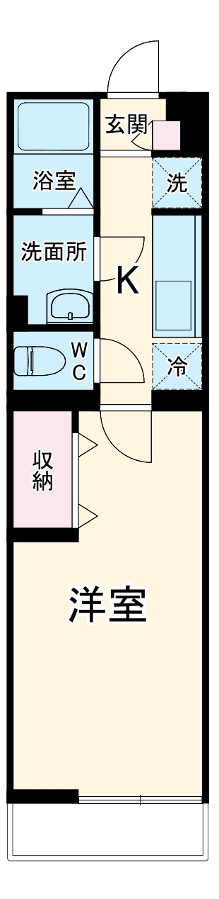 リブリ・TOYAの間取り