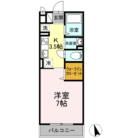 グレイス昭和の間取り