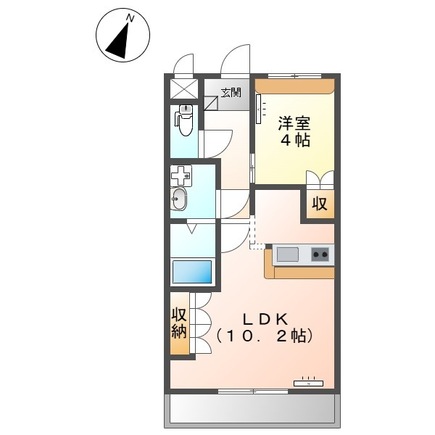 サンリヴィエールの間取り