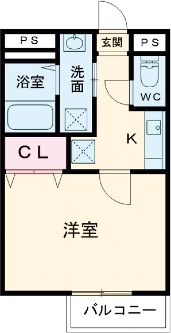 アムール Koganeiの間取り