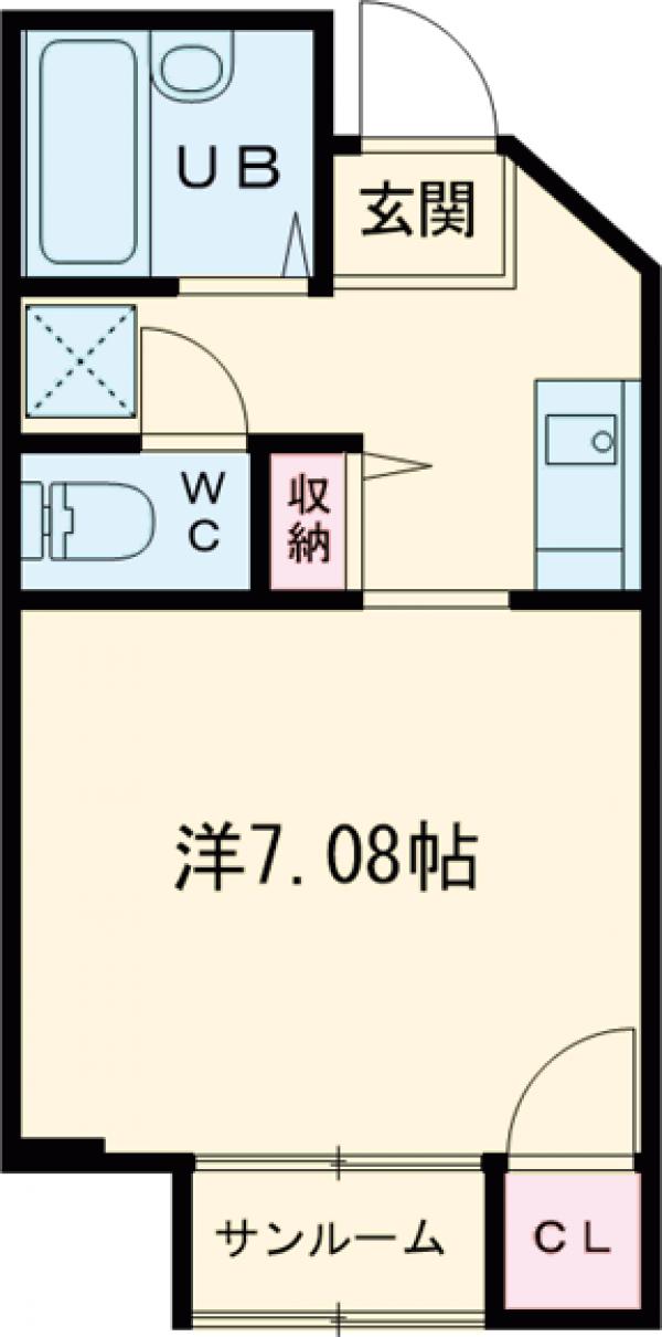 フィルビレッヂの間取り