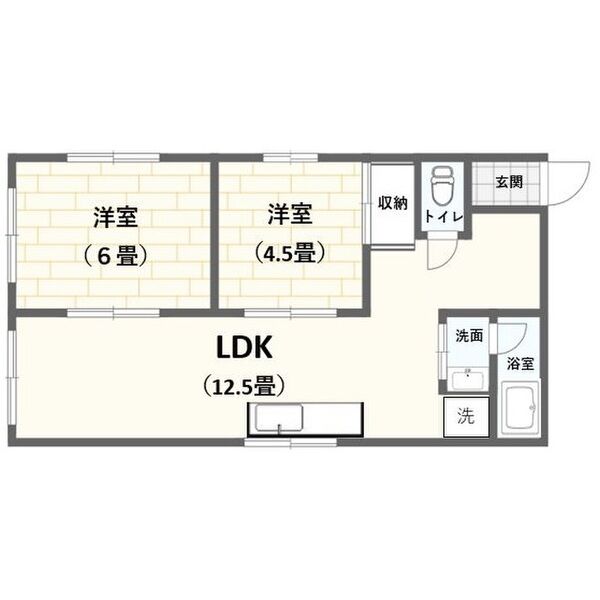 Gut alt Misonoの間取り