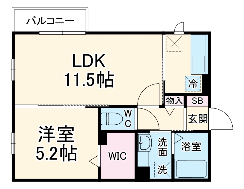 フォレストコート大宮の間取り