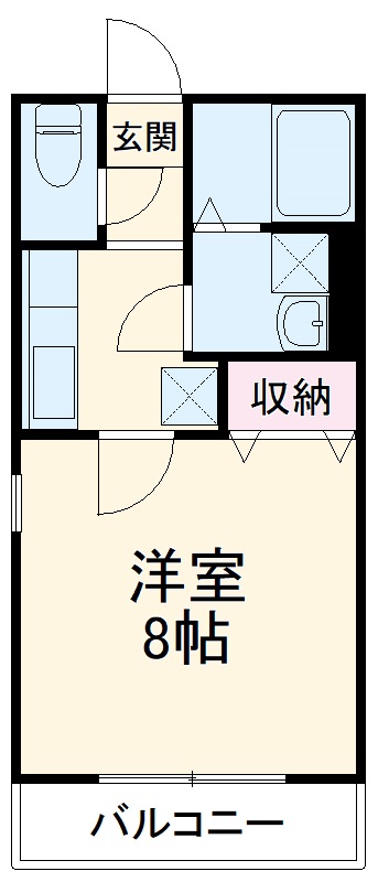 メゾンカナメの間取り