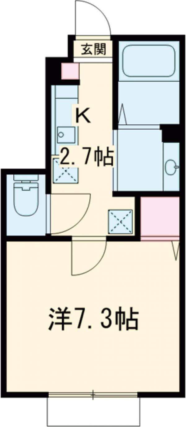 アーバンハイム・Kの間取り
